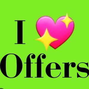 I love offers and BUnDLeS ! Non smoking !